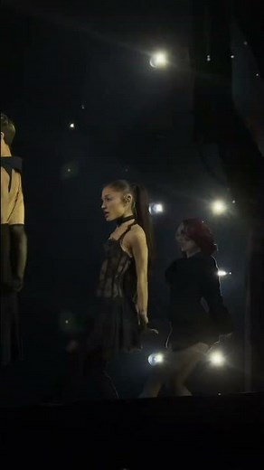Ariana Grande performs to “ Yes, And? “ intro Live from London, UK 2026 ✨💙✨ fierce moment part 3
