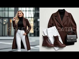 Elegant Winter Outfits 2025 | New Coat Trends + Office, Street & Going Out Looks