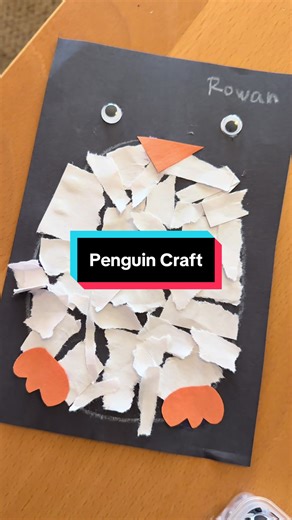 Engaging Penguin Craft for Preschool Learning