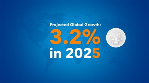 The global economy is on track for steady growth of 3.2% in 2024 and 2025. With well calibrated and resolute policies, economies can achieve a soft landing. Learn more. https://www.imf.org/en/Publications/WEO/Issues/2024/04/16/world-economic-outlook-april-2024?cid=sm-com-fb-SM2024-WEOEA2024001 | International Monetary Fund