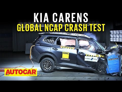 Global NCAP Kia Carens crash test rating + Mahindra XUV700 Safe Choice award | Autocar India