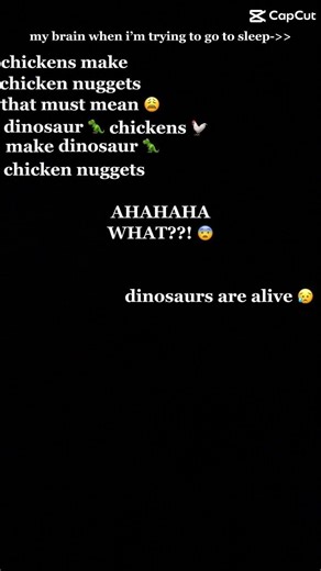 My brain hen it try to sleep😔😔