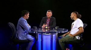 Watch this sneak preview of Manny Pacquiao and Keith Thurman's face-to-face conversation days before their battle for the WBA "super" welterweight title on Fox Sports PPV on July 20th. | FIGHT SPORTS