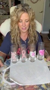 💖 Gorgeous applique champagne flutes by Kathy! All appliques are 1/2 off this month only! ⮕⮕⮕ #totallydazzled #bling #totallydazzledbling #upcyle #champagneflutes #BreastCancerSupport #breastcancerawareness #breastcancer #applique #appliqué | Totally Dazzled