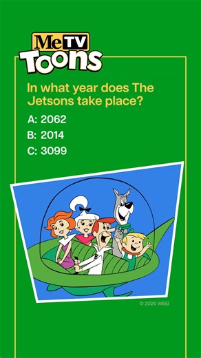 Meet the Jetsons - do you remember which year the Jetsons takes place? How far off is their future from right now? | MeTV Toons