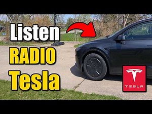 How to listen to the Radio on Tesla Vehicle - Tune in Tutorial