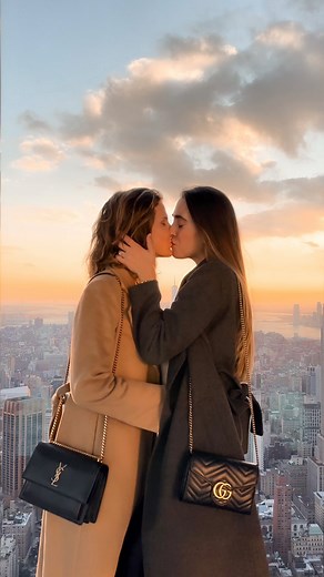 Danielle + Anna Parlagreco | LGBTQ+ Travel & Lifestyle on Instagram: "So incredibly thankful for you, this life and every single one of our adventures together ✨⁣ ⁣ 📸 @theautumnlady ⁣ #nyc #couple #cutecouple #wlw #summit #couplegoals #itsvabene #creativetravelcouples #cutetravelcouples #beautifultravelcouples #girlswhokissgirls #travelgirls #travelcouple #summitov #newyorkcity"