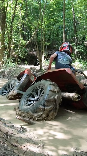 Honda Rancher 420 crawling through hole. YouTube video: "Highlifter 850 and Rancher 420 CREEK Riding" #mudding #hondarancher #honda420 | Jp Stephens Youtube