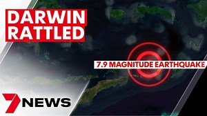 A warning has been issued for aftershocks following an earthquake in Indonesia that was felt in Darwin and beyond. The epicentre was near islands in the country's far east, jolting right down to the middle of the Northern Territory. More: https://7news.link/MassiveEarthquake 7NEWS at 6pm. #Darwin #7NEWS | 7NEWS Sydney