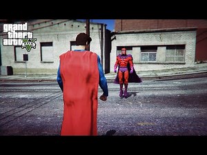 GTA 5 - Superman VS Magneto