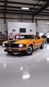 This authentic, numbers-matching 1970 Ford Mustang Boss 302 is a stunning show-quality example finished in iconic Grabber Orange. Fully documented with the original Build Sheet, Inspection Sheet, Ford Invoice, and Marti Deluxe Report, this car retains its original VIN tag, buck tag, colors, and drivetrain. View more on www.msclassiccars.com #Ford #mustang #boss302 #classiccar #musclecar | MS Classic Cars