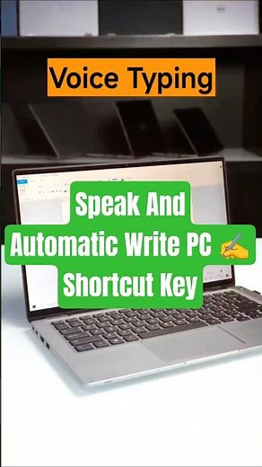 How to Use Voice Typing on PC & Laptop in Seconds! 🎤 #shorts