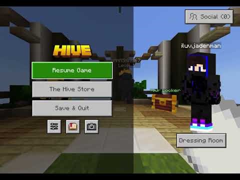 Hive skywars gamplay pt.1