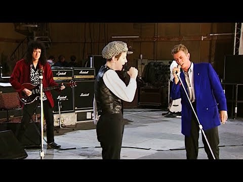 David Bowie & Annie Lennox - Under Pressure - 1992 FMT Rehearsal (60 FPS)