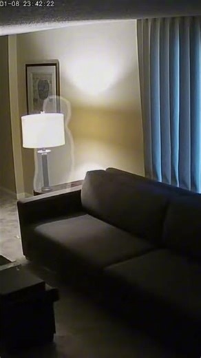 Scary Figure Caught on Home Camera