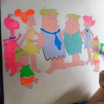 starting my journey with cartoon series # Flintstones Family