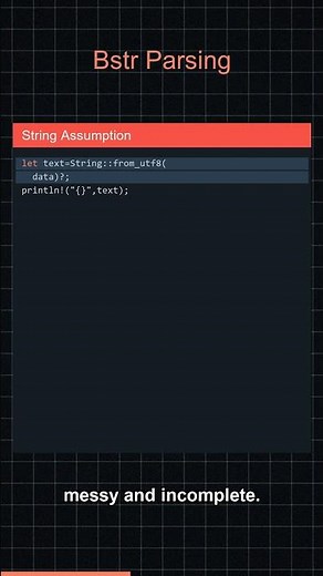 Byte String: Stop Letting Invalid UTF-8 Crash Your Log Parsing Engines