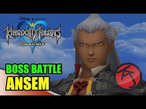 Kingdom Hearts Final Mix - BOSS BATTLE: SORA VS ANSEM