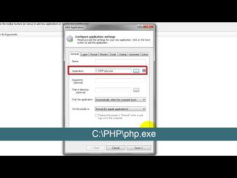 How To Run a PHP Script as a Windows Service