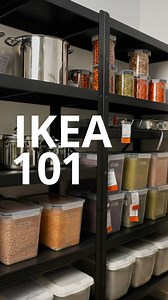 Stock up your pantry in a way that it’s organised and accessible. Want to know how? Watch the video where you can meet some of our smart storage solutions designed to make cooking nothing short of a joy! 💗 Discover the perfect harmony of style and space for your kitchen with IKEA. Visit the IKEA store, IKEA.in, or the IKEA app and shop now. #IKEA101 #IKEA #Gharaajao #OrganisingIsAwesome | IKEA