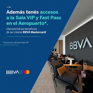 🧳 ¡VIAJÁ GRATIS CON BBVA MASTERCARD BLACK! Ahora podés elegir tu viaje de ida o vuelta al Aeropuerto de Ezeiza gratis usando el código MCBBVAVOLAR en Cabify. Además recordá que por ser cliente 💳 podés acceder a la Sala VIP y al servicio Fast Pass en el Aeropuerto ✈️ Válido para 1 viaje entre el 01/02/25 y el 31/03/25. Con tu tarjeta de crédito BBVA Mastercard Black, viajás con altura. | BBVA