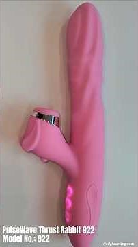 PulseWave Thrust Rabbit 922 - 9 suction modes + rotating beads + telescopic action rabbit companion.