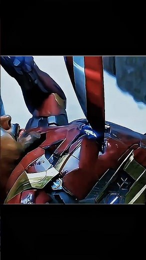 The Most Iconic Battle in MCU: Black Panther vs Captain America vs Iron Man"#marvel