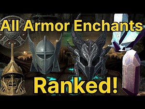 All 33 Armor Enchantments in Skyrim Ranked! | The Elder Scrolls V: Skyrim