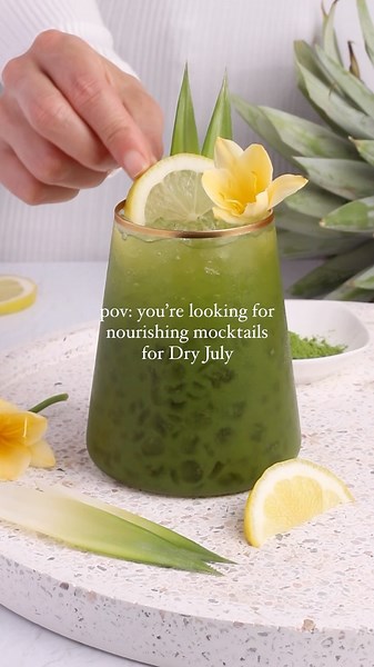 Mocktail Recipes | Natalie Battaglia on Instagram: "Dry July is coming…are you in? NEW nourishing mocktail recipes are also on the way and I am always taking requests so if you have one just let me know in the comments 🧡 #mocktails #dryjuly #nonalcoholic #sobercurious #mocktailrecipes"