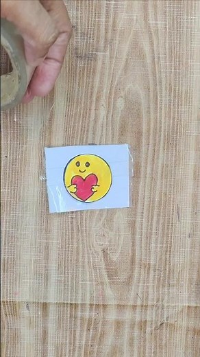 How to make stickers 🥰😍#shorts #diy #craft #trending #youtubeshorts #pinkybestart