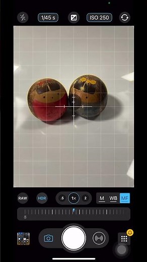 iPhoneで使用しているカメラアプリ「ProCamera」の操作画面の紹介#shorts