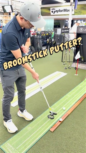 Broomstick putter is the BEST putter I’ve ever tried, but my wallet is crying hard.