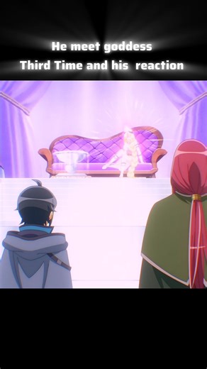 he meet goddess 😁 #shorts #anime