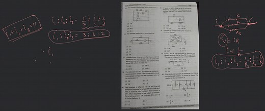 A thousand cells of the same emf E and same internal resistance... | Filo