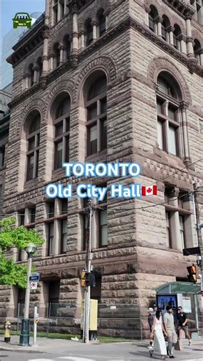 TORONTO Old City Hall! 🇨🇦 | A Historic Landmark #travel #toronto #shorts