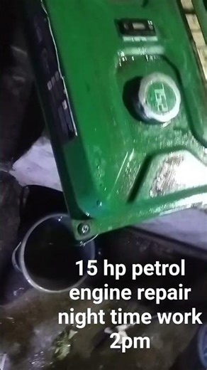 Step by Step Repair of a 15 HP Petrol Engine #repering #14hp #love