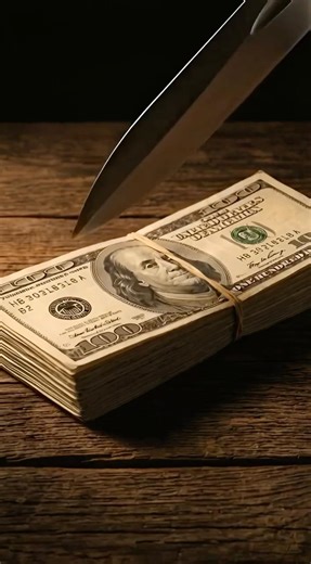 Slow Money Slice with Cossack Saber 💸⚔️ ASMR #asmr #animation #slowmotion#aiart #chatgpt