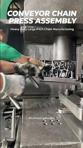 Heavy Large Pitch Conveyor Chain Assembly
