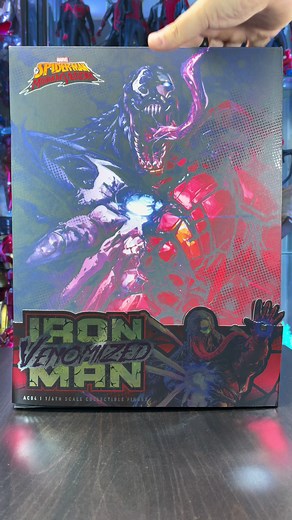 [ASMR UNBOXING] Hot Toys Venomized Iron Man #unboxing #asmr #ironman #venom #hottoys