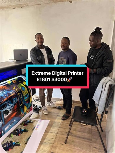 🚀E1801 Large Format Printer $3000 - Turbocharge your creativity!✨ ✅High resolution, fast printing, and flawless output for all your large format projects!Whether it's advertising, architectural plans, or artwork, E1801 handles it all effortlessly.✨ ✅Efficient, precise, and durable - boost your productivity! 🔥Unleash limitless creativity with every print! 🚀Extreme is a one stop advertising equipment supplier with over 20 years of industry experience. It has local warehouses in many African cou