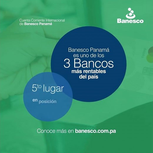 Abre tu Cuenta Internacional Empresarial con Banesco Panamá