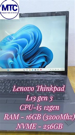 MTC Computer Sales & Services No161, 38th Street Middle Block, KyaukTaDa Township, YGN. 09792466044 09782835365 #Lenovo #Thinkpad #LenovoThinkpad #L13Gen3 #performancelaptop