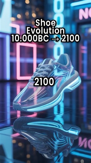 👟 Evolution of Shoes: From 10,000 BC to 2100 👠