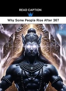 ✨ Why Some People Truly Rise After 36 — Saturn’s Hidden Blessing ✨ In Vedic Astrology, Saturn 🪐 (Shani Dev) is the strict teacher of karma, discipline, responsibility, and maturity. His rewards may come slowly… but when they arrive, they last forever 🌑 🔮 Before 36: Life can feel heavy. Delays, struggles, and karmic lessons appear again and again. Saturn tests your patience, consistency, and inner strength. 🌟 After 36: Saturn reaches maturity. Struggles turn into wisdom. Discipline becomes st