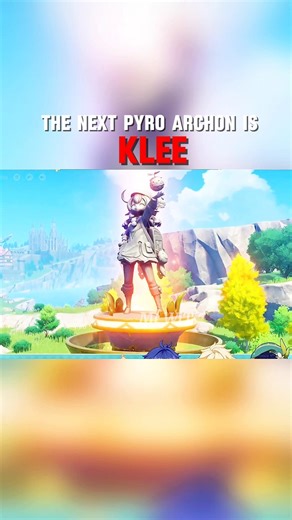 the next pyro archon is Klee #genshinimpact #klee #trending