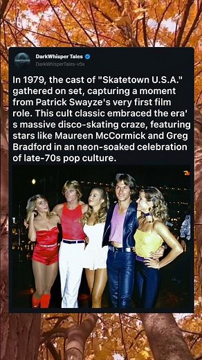 Patrick Swayze's Film Debut: Skatetown U.S.A. (1979)