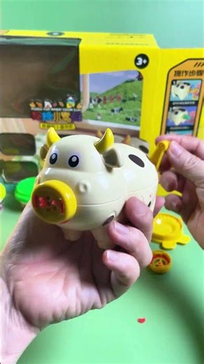 Unboxing Cute Cow Noodle Maker Toy