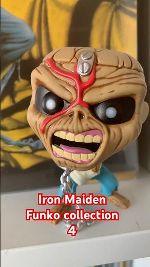Iron Maiden Funko Pop Collection- No 4 - Piece of Mind Eddie #ironmaiden #funkopop #vinylcommunity