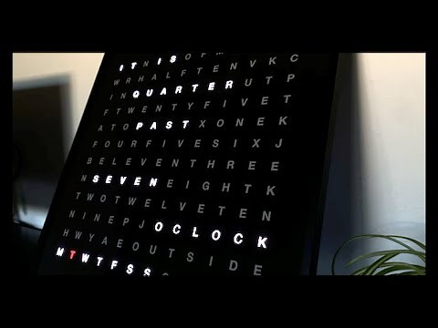 Making an LED Word Clock 💡 | IoT Raspberry Pi Project