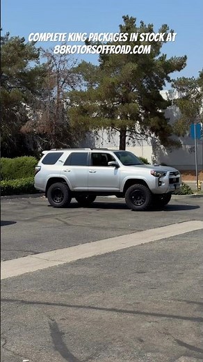 King Coilovers & Shocks on Toyota 4Runner with Camburg UCA #88rotorsoffroad